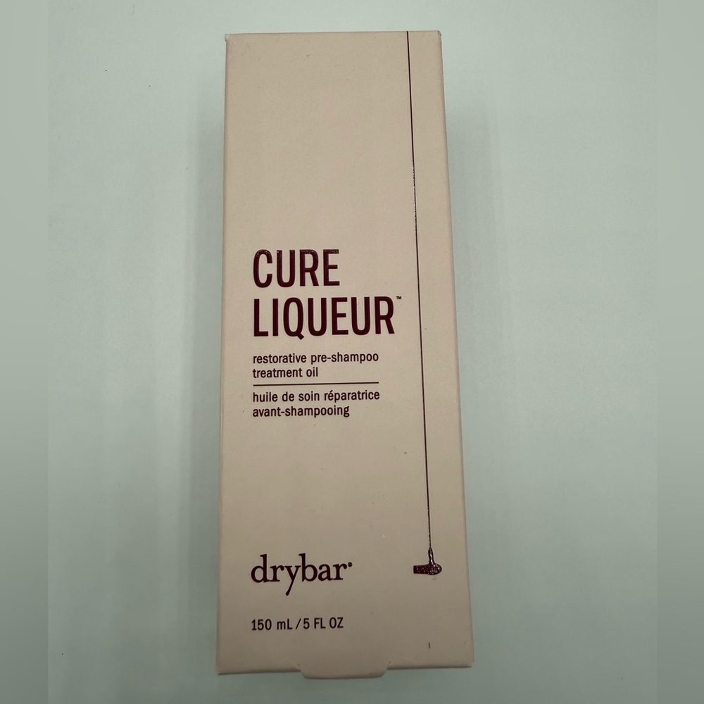 NEW Drybar Cure Liqueur Restorative Pre-Shampoo Treatment Oil